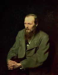 Porträt von Fjodor Dostojewski (1821-81), 1872